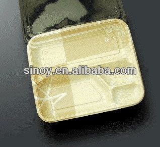 food packaging clamshell with lid