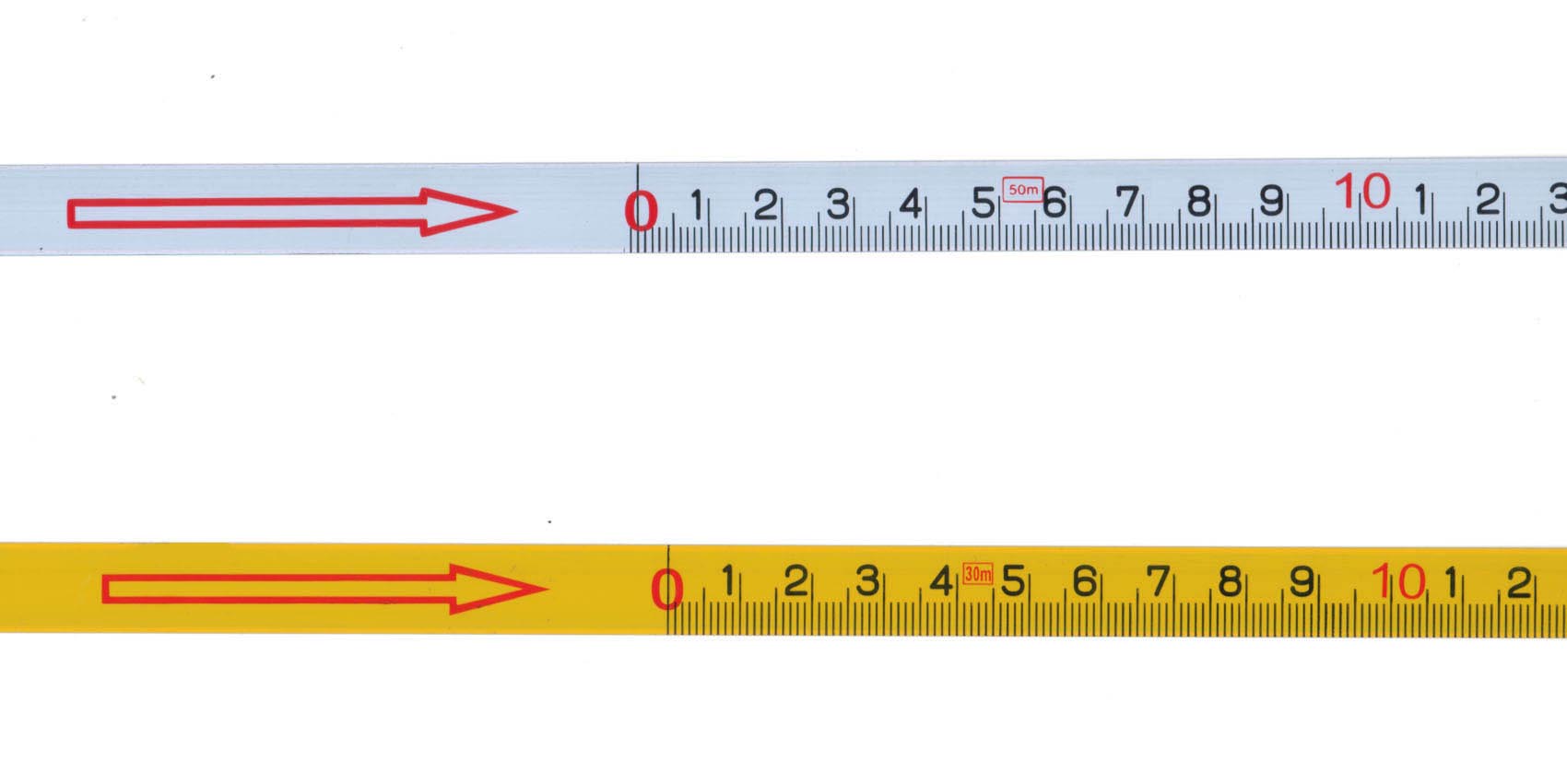 the measuring tpae in Metric system