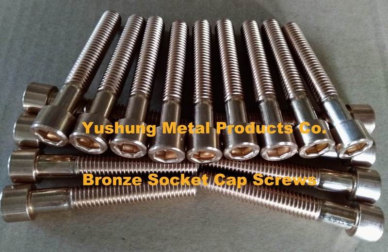 SILICON BRONZE SOCKET CAP BOLTS