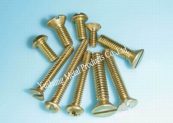 Brass Machine Screws