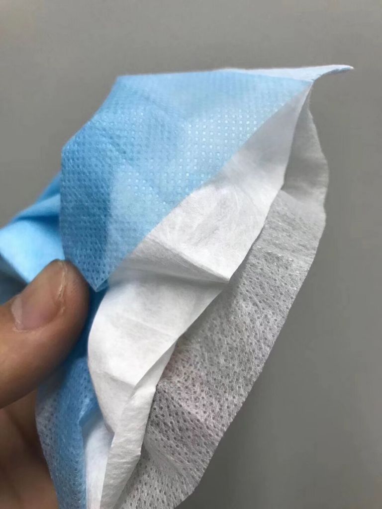 In stockÃÂ 3 lay Nonwoven disposable face mask