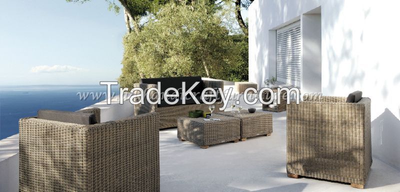 poly rattan sofa set