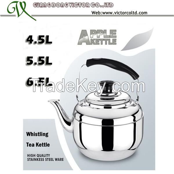 Stainless steel Whistling Tea kettle