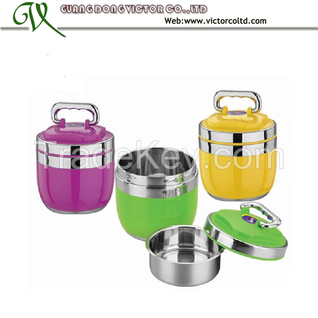 Stainless steel food container