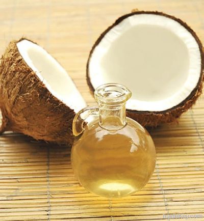 Refined and crude coconut oil