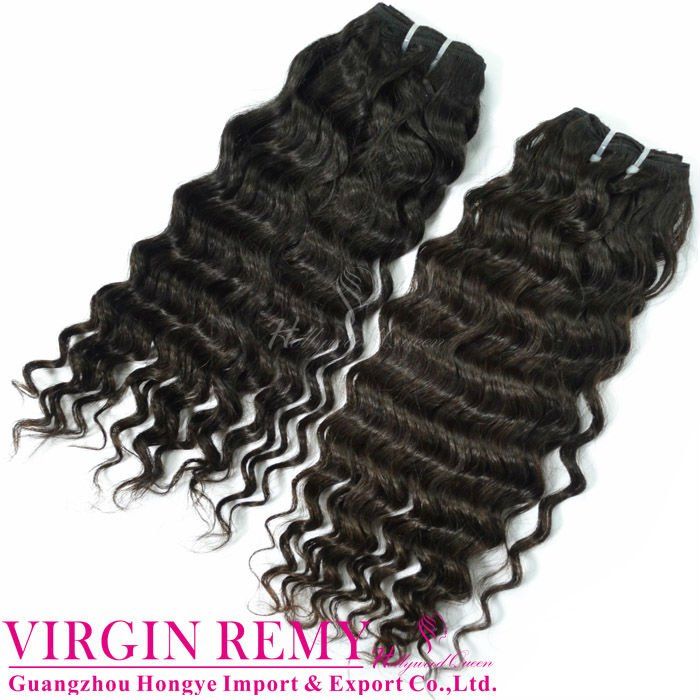 2012 top new deep curl virgin remy Brazilian hair weaving
