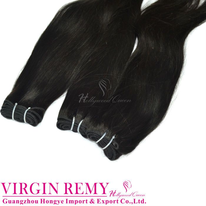 2012 Fashion virgin indian remy weft hair weaving