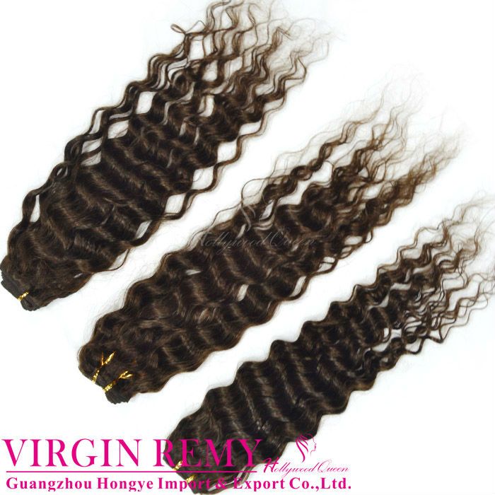 Popular real indian remy hair extensions,excellent price