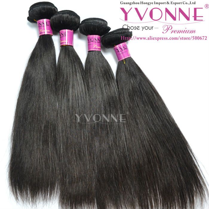 Straight peruvian hair 100% human virgin hair