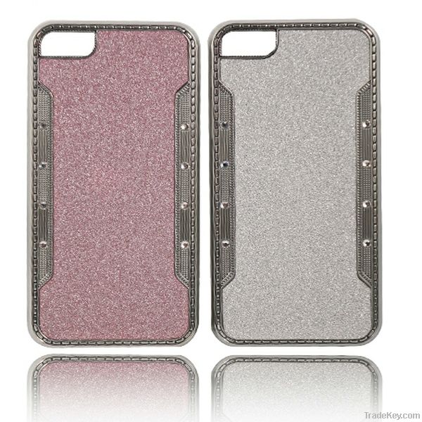 Exclusive aluminum bling for iphone 5" case