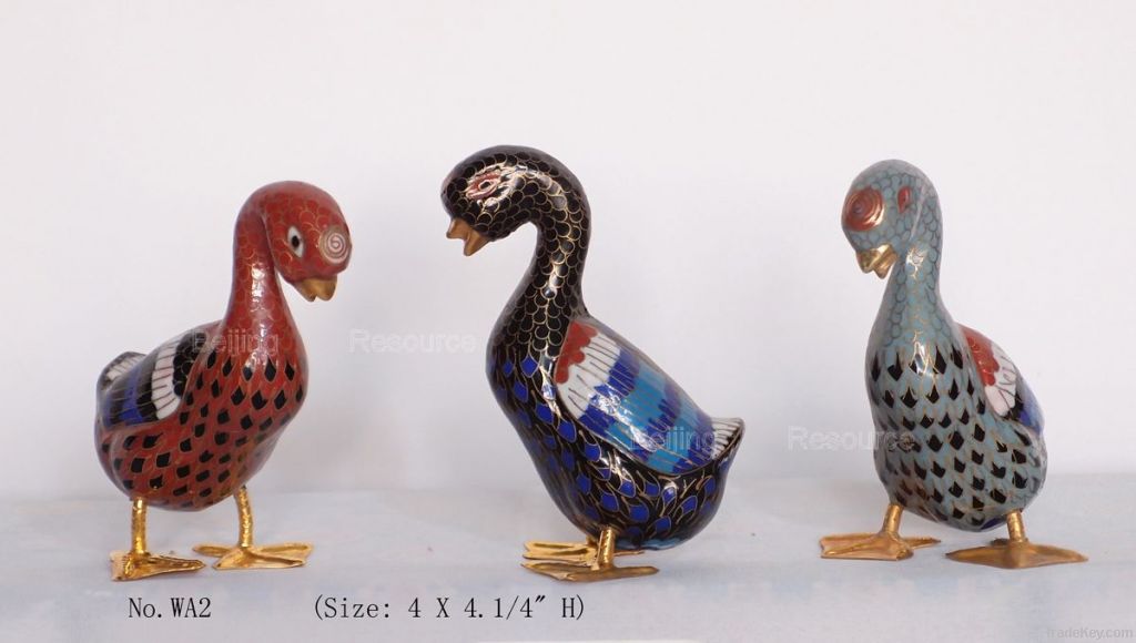 Cloisonne Goose