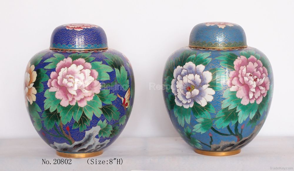 Cloisonne Urn