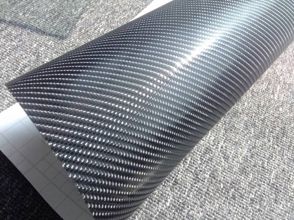 4D carbon  fibre vinyl