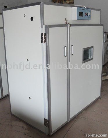 CE Professtional  Automatic chicke  egg incubator for sale 1232eggs