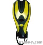 Adult Professional Diving Fins Good Flexibility