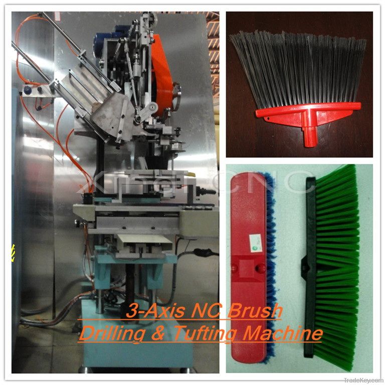 3-Axis NC Brush Tufting Machine