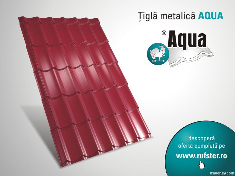 AQUA metal roof tile