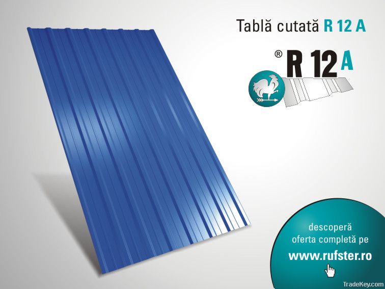 R 12 A trapezoidal sheet