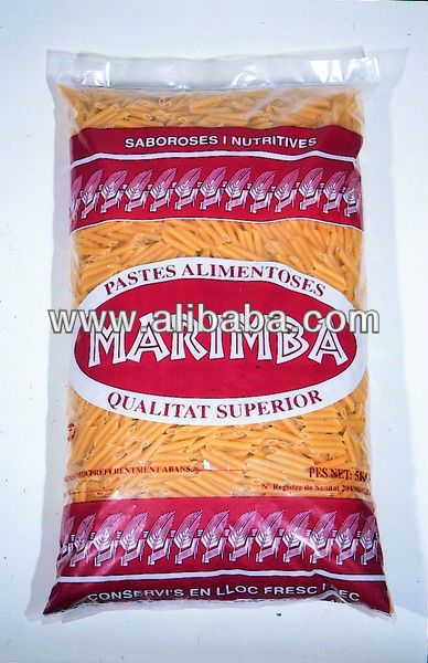 Macaroni / Rotini / Spirals / Twists in Bag Top Quality 5 Kg