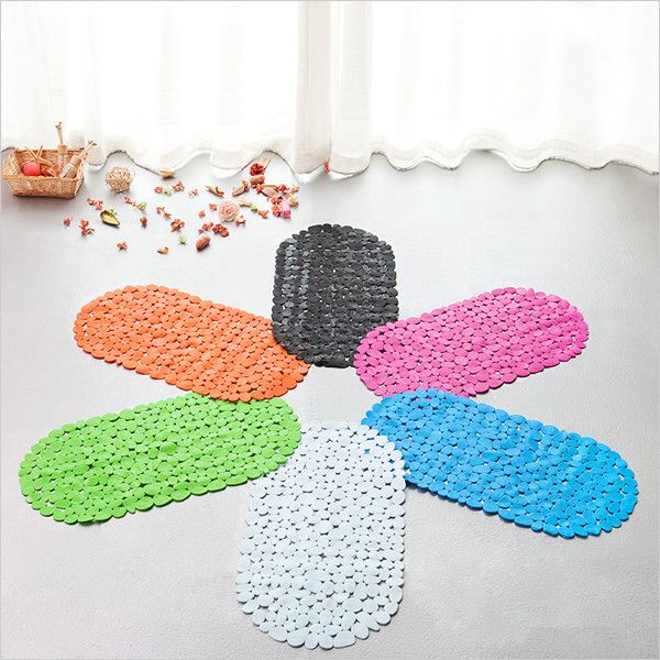 Pebble pvc bath mat