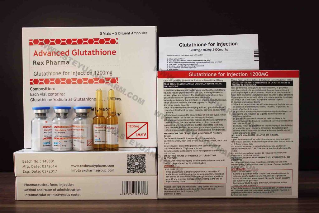 Glutathione injectable 1200mg