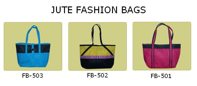 JUTE HI-FASHION BAGS etc.