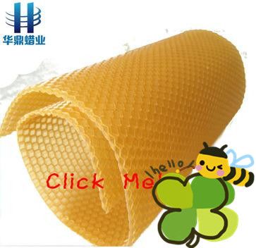 beekeeping equipment 100% nature beeswax foundation for bee hive  