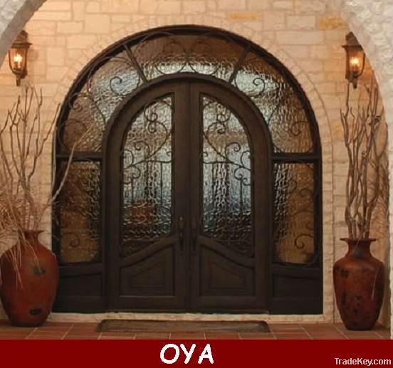 Iron Entrance door with sidelight