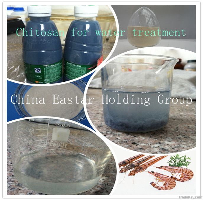 Chitosan industrial grade for waste water treatment