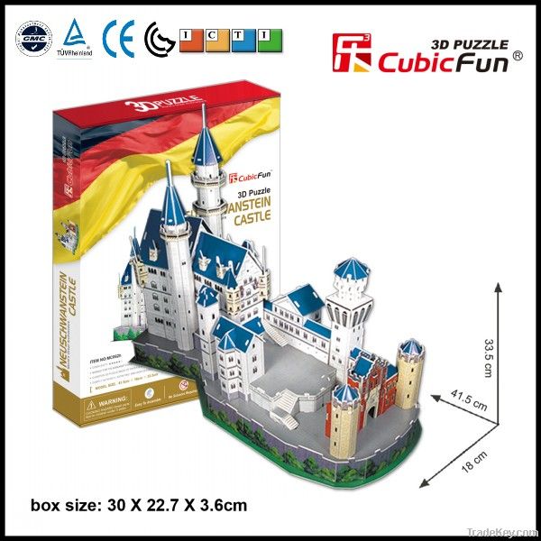 (Germany)Neuschwanstein 3d jigsaw puzzle