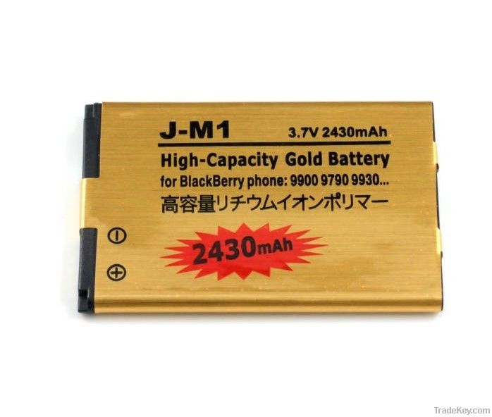 High Capacity Battery J-M1 JM1 for Blackberry BOLD 9900 9930 BB TORCH