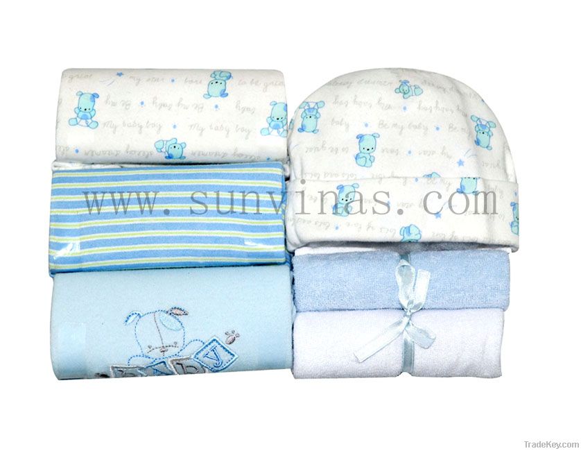 Knitted baby wear set  6pcs