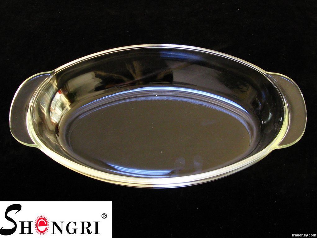 Borosilicate Glass OVal Baking Dish