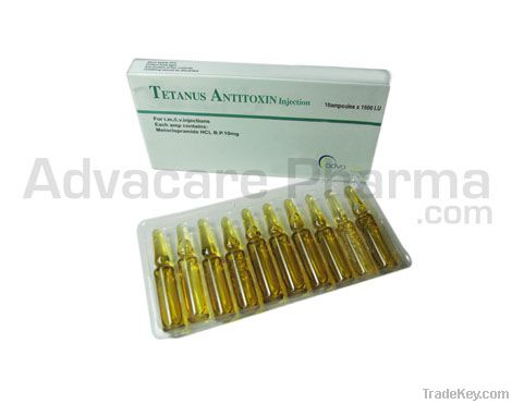 tetanus antitoxin  injection