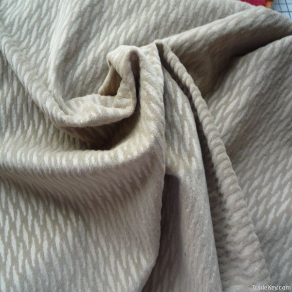 100 % polyester embossed fabric for sofa