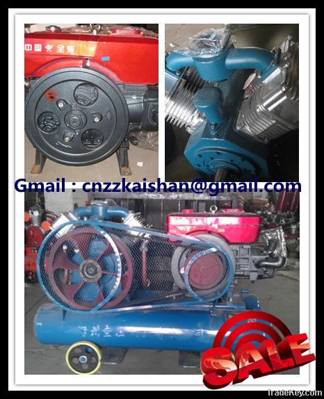 Kaishan 2V-4/5 Mining Used Portable Piston Air Compressor