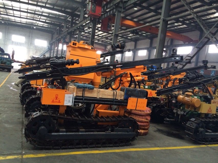 Sales To Nigeria KG910B Open-air Blast Hole Crawler Mining Drilling Rig For Sales 