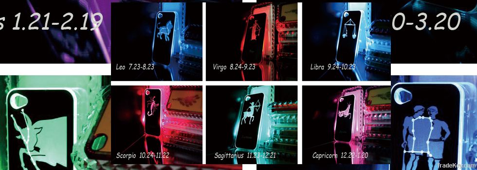 HOT SALE LED shining phone case, best gift to friends