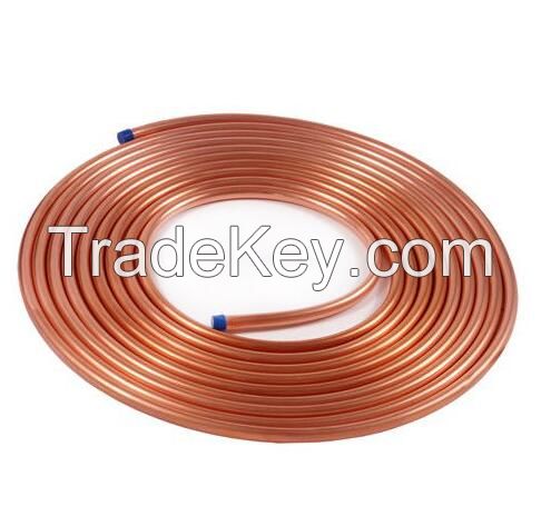 copper tube for HVAC copper pipes pancake HVAC 1/2" copper tube HVAC refrigeration