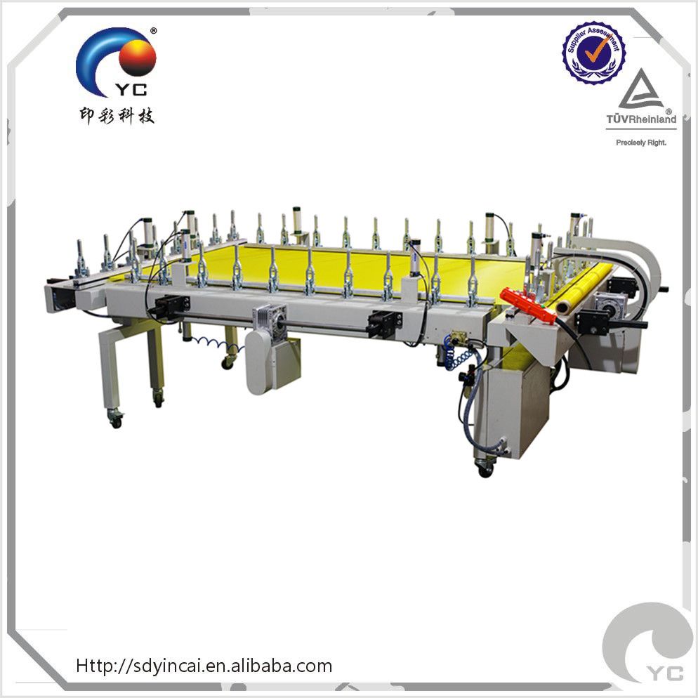 Turbo connecting rod type stretching machine