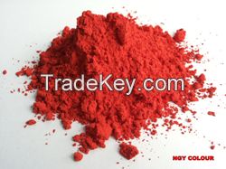 Red(Zr - Si - Cd - Se) Inclusion pigment