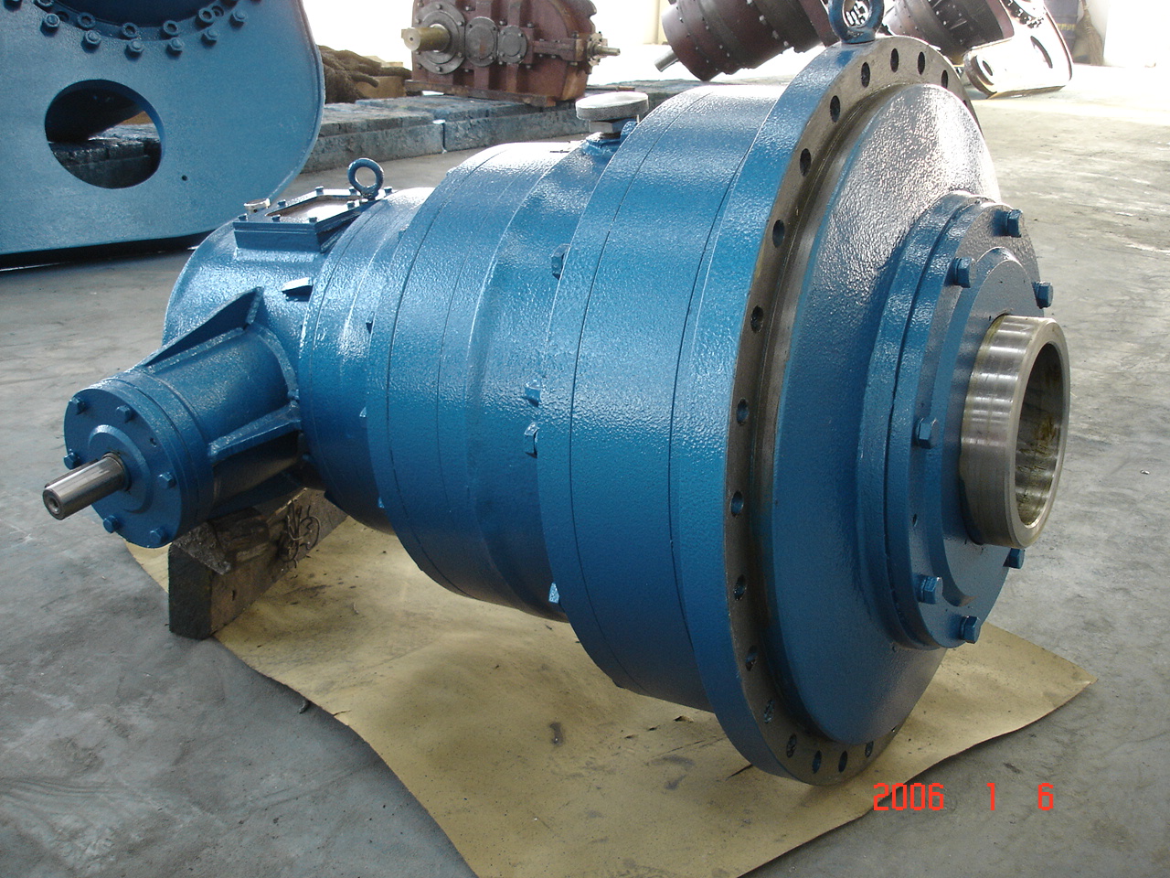 spiral bevel planetary gearbox