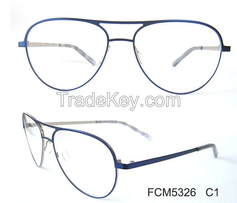 2015 new pilot metal eyeglasses frame for men