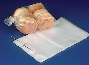 Innova printed plastic wicket french bread bag