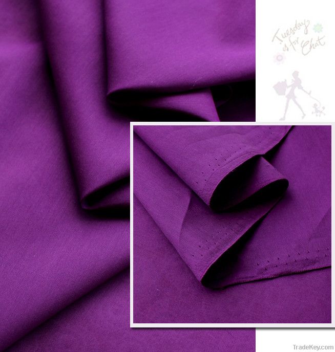 t/c 65/35 45*45 110*76 57/58, plain dyed poplin fabric