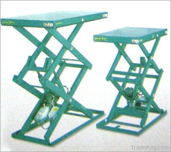 stationary hydraulic scissor lifting table