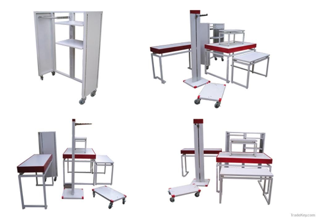 ISO &FSC Certificated Multi-Funtion Metal Display Shelf