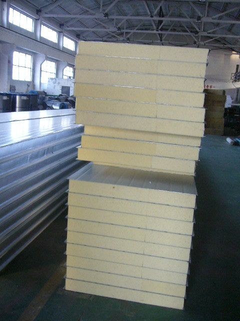 polyurethane rigid insulation board pu sandwich panel made in China building materials