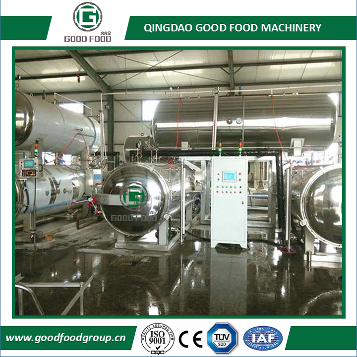 Three pot series Water Immersion Retort/Sterilization Retort/Sterilizing/Autoclave sterilizer(GF-3SJ)