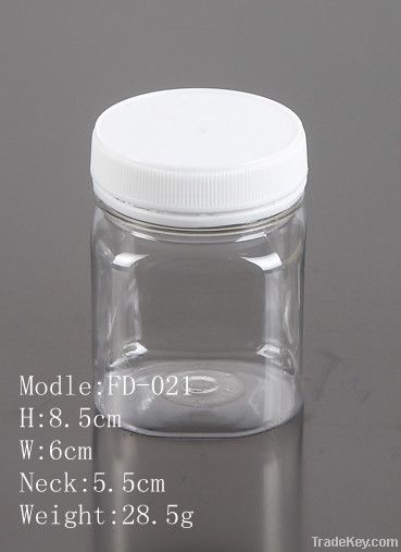 Food grade plastic jar